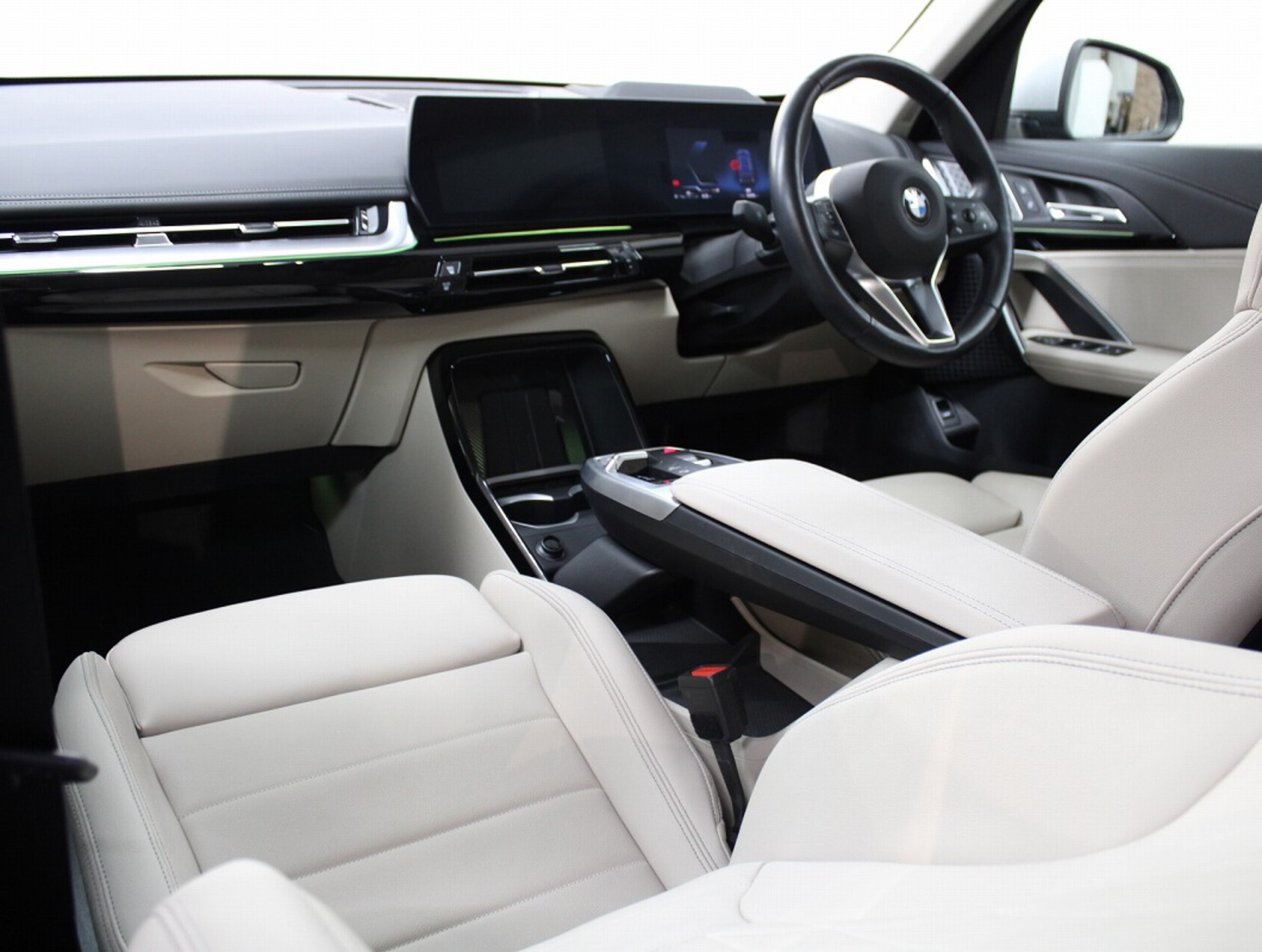 BMW X1 xDrive20d xLine DCT Diesel Turbo 4WD Beige Leather Heated Seats 10.7-inch Display Genuine HDD Navi 360 Camera Driving Assistant Pro ACC Parking Assistant Plus LED Lights Comfort Access Power Tailgate Genuine 18AW Non-Smoker One Owner (Phytonic Blue Metallic) — photo 7