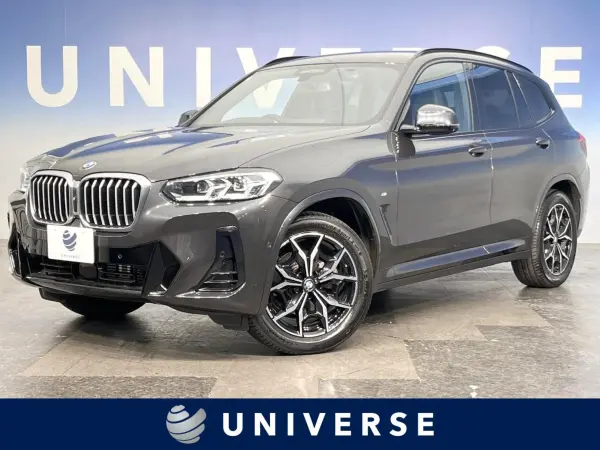 BMW X3 xDrive20d M Sport Diesel Turbo 4WD Parking Assist/Driving Assist Plus Reverse Assist Genuine Navigation 360 Camera CarPlay Power Tailgate Comfort Access Head-Up Display Leather Seats Genuine 19-inch AW (Sophisto Grey Brilliant Effect)