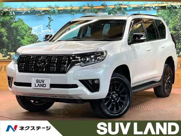 Toyota Land Cruiser Prado 2.7 TX L Package 70th Anniversary Limited 4WD Non-Smoking 7-Seater Sunroof Factory Navigation 360 Camera Radar Cruise LED Headlights Auto High Beam Brown Leather Power Seats Seat Ventilation Genuine 18-inch Alloy ETC Clearance Sonar (White Pearl Crystal Shine) — thumbnail 1
