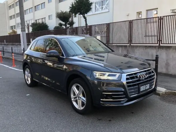 Audi Q5 40 TDI Quattro Sport S Line Package Diesel Turbo 4WD One Owner Non-Smoker Half Leather Front/Rear Seat Heater Navigation TV Surround View Monitor Matrix LED Virtual Cockpit 19-inch Aluminum Assistance Package Power Tailgate (Manhattan Gray)