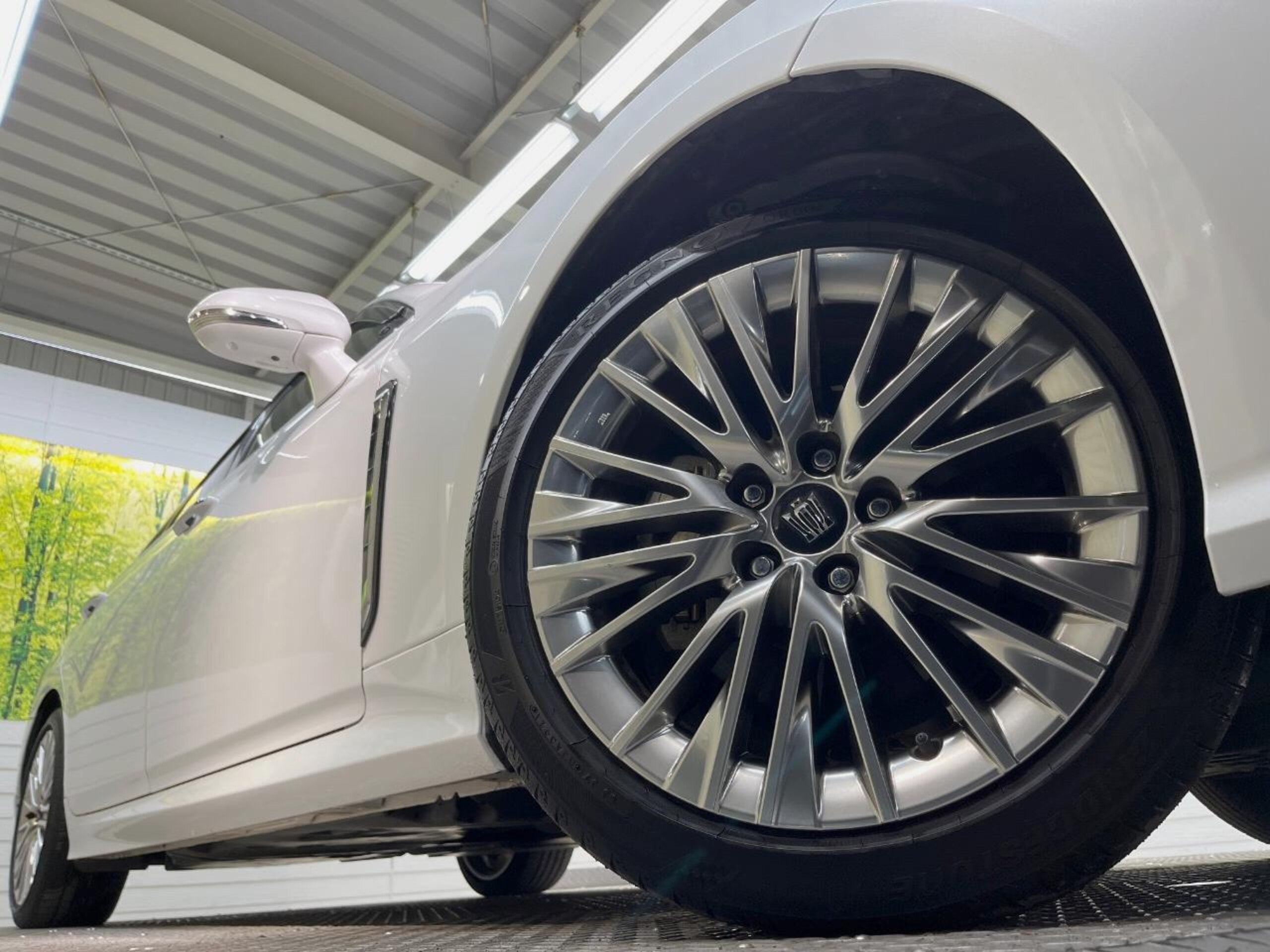 Toyota Crown Hybrid 2.5 S Elegance Style III Facelift Modelista Aero Safety Package Plus Safety Sense 12.3-inch Manufacturer SD Navi All Door Easy Closer Genuine 18-inch AW Amber Half Leather Non-Smoking Steering Heater BSM — photo 9