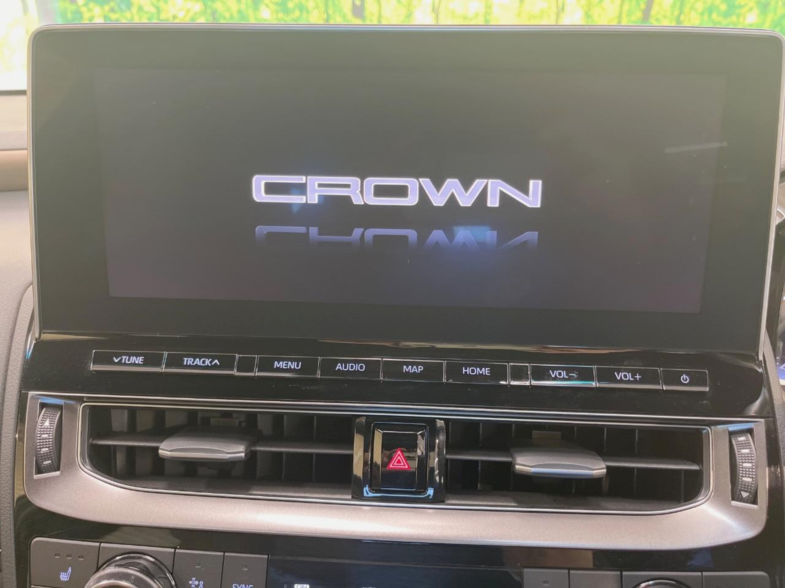 Toyota Crown Hybrid 2.5 S Elegance Style III Facelift Modelista Aero Safety Package Plus Safety Sense 12.3-inch Manufacturer SD Navi All Door Easy Closer Genuine 18-inch AW Amber Half Leather Non-Smoking Steering Heater BSM — photo 7