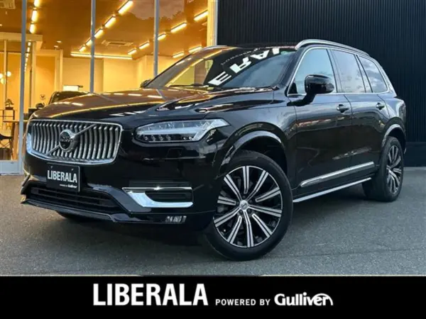Volvo XC90 D5 AWD Inscription Diesel Turbo 4WD Panorama SR Bowers & Wilkins Intellisafe ACC HUD Genuine Navi CarPlay All-Around Digital Terrestrial Black Leather Massage Air Seat Seat H D Inner Mirror LED Genuine 20AW ETC (Onyx Black Metallic)