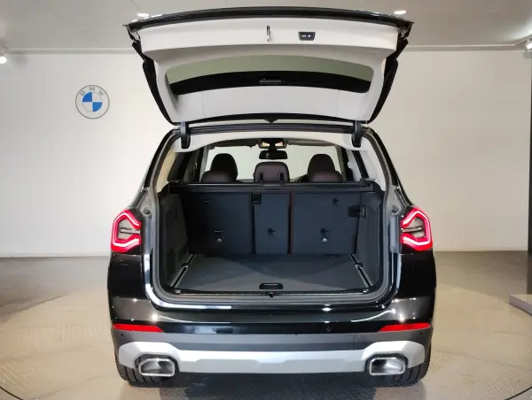 BMW X3 xDrive20d Diesel Turbo 4WD Panorama Sunroof Mocha Leather Seat Heater & Air Conditioner Steering Heater Acoustic Glass Sun Protection Glass Genuine OP20AW Rear Seat Adjustment All-Around Camera ACC (Black Sapphire Metallic) — photo 8
