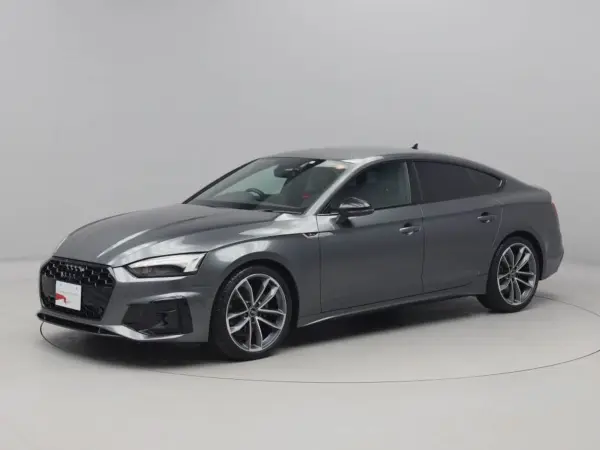 Audi A5 Sportback Black Style Plus Black Styling Gray Half Leather Seats (Front Power Seats, Driver Seat Memory, Front/Rear Seat Heaters) Steering Wheel Heater Matrix LED Headlights Surround View Camera Radar Cruise Control Privacy Glass Navigation (Daytona Gray Pearl Effect) — thumbnail 1