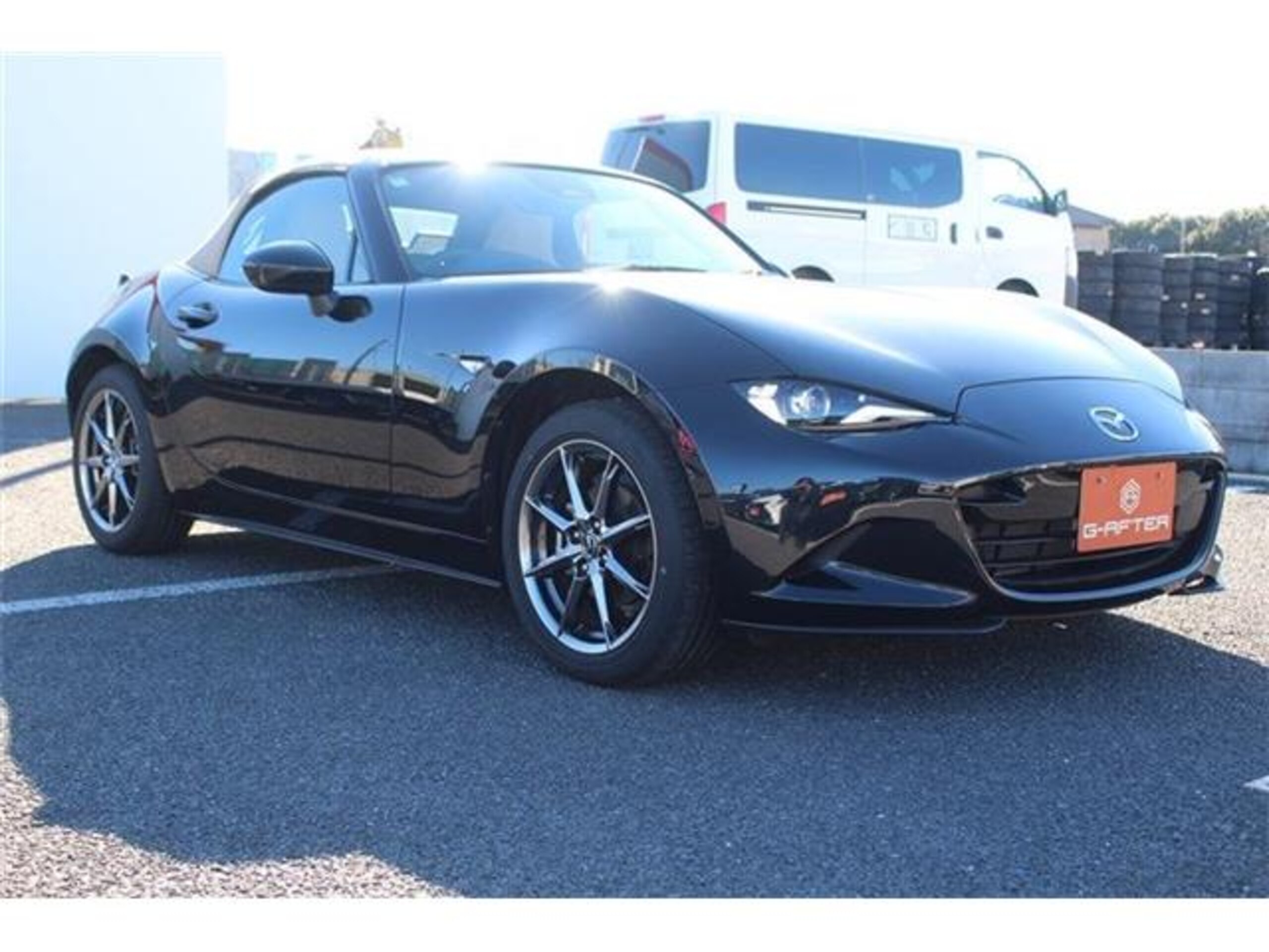 Mazda Roadster 1.5 S Leather Package V Selection Non-Smoker 6-Speed MT White Leather Seats Genuine Navi Full-Seg TV Backup Camera LED Headlights Radar Cruise Control Clearance Sonar Seat Heaters Genuine 16-inch Alloy Wheels BSM — photo 7