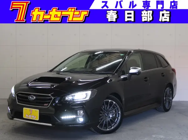 Subaru Levorg 1.6 STI Sport EyeSight 4WD Applied Model C Rear Vehicle Detection Lane Keep Side Camera Adaptive Cruise Control STI Leather Seat Power Seat Seat Memory Seat Heater ETC2.0 LED Headlight (Crystal Black Silica)