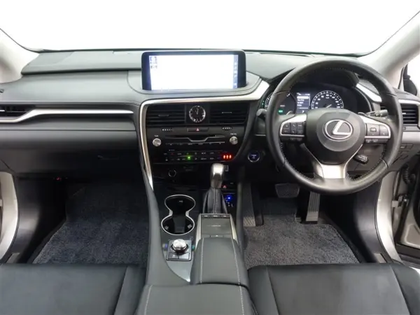 Lexus RX450h Triple LED Headlights, Cold Spec, Spare Tire, BSM, HUD, Power Back Door, Wireless Charging, 100V Power Outlet (Sonic Titanium) — photo 7