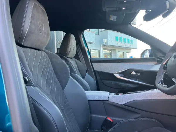 Peugeot 3008 GT Alcantara Package Hybrid Mild Hybrid Certified Used Car with Warranty Maintenance ETC Drive Recorder Idling Stop Obstacle Sonar Lane Keep Active Cruise Control LED Lights Genuine Wheels (Obsession Blue) — photo 9