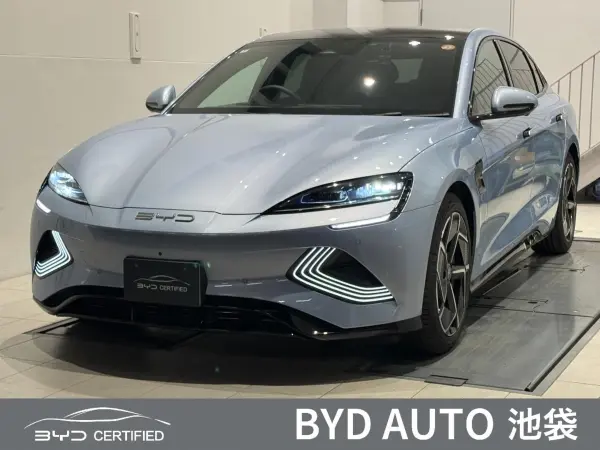 BYD Seal AWD Certified Used Car iTAC Panoramic Glass Roof (Arctic Blue) — thumbnail 1