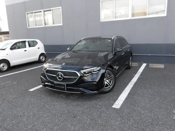 Mercedes-Benz E-Class Wagon E220 d Avantgarde AMG Line Package (ISG Equipped Model) Diesel Turbo MP202401 Certified・SR・Leather EXC・Advanced P (Obsidian Black) — photo 7
