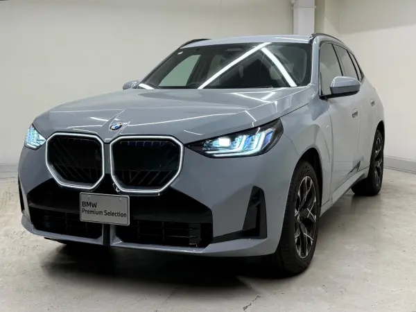 BMW X3 20d xDrive M Sport Diesel Turbo 4WD Former Demo Car Comfort Package Ventilated Seats Rear Seat Heater Alcantara Veganza Active Cruise Head-Up Display Steering Heater Ambient Light G45 (Brooklyn Grey Metallic) — thumbnail 1