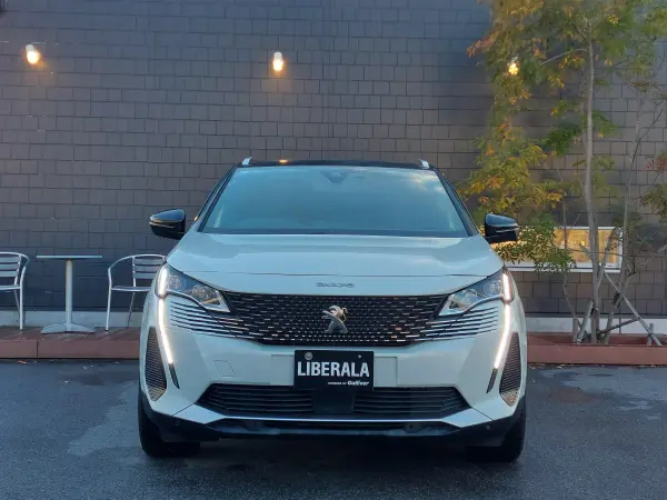 Peugeot 3008 GT BlueHDi Diesel Turbo MC Late Model Glass Sunroof Apple CarPlay Dealer Option Navigation/Full-Seg TV Half Leather/Alcantara Seats Driver's Memory Power Seat Seat Heater Foot Trunk Opener (Nacre White) — photo 7