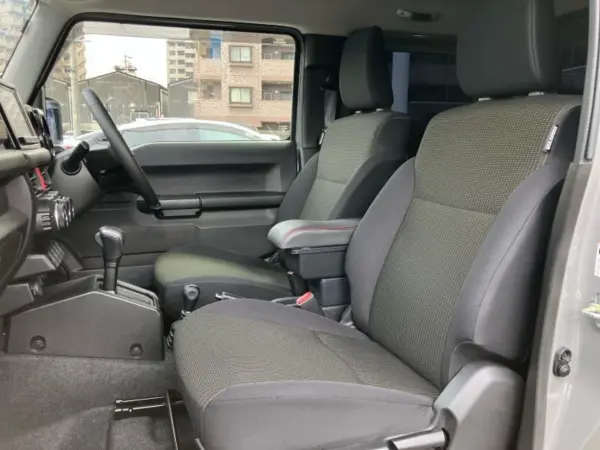 Suzuki Jimny Sierra 1.5 JC 4WD with Factory 8-inch SD Navigation, Collision Safety System, Front Seat Heaters, Lane Departure Prevention Support System, LED Headlights, Bluetooth Connection, ETC, ABS with EBD, Anti-Skid Device, Full-Seg TV (Medium Gray) — photo 9