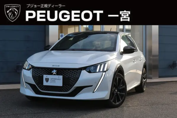 Peugeot 208GT Certified Used Car with Warranty/ETC/Smoke-Free/No Repair History/Active Cruise Control/LED Headlights/Front Seat Heater/Blind Spot Monitor/Backup Camera/Apple CarPlay/Android Auto (Pearl White) — thumbnail 1