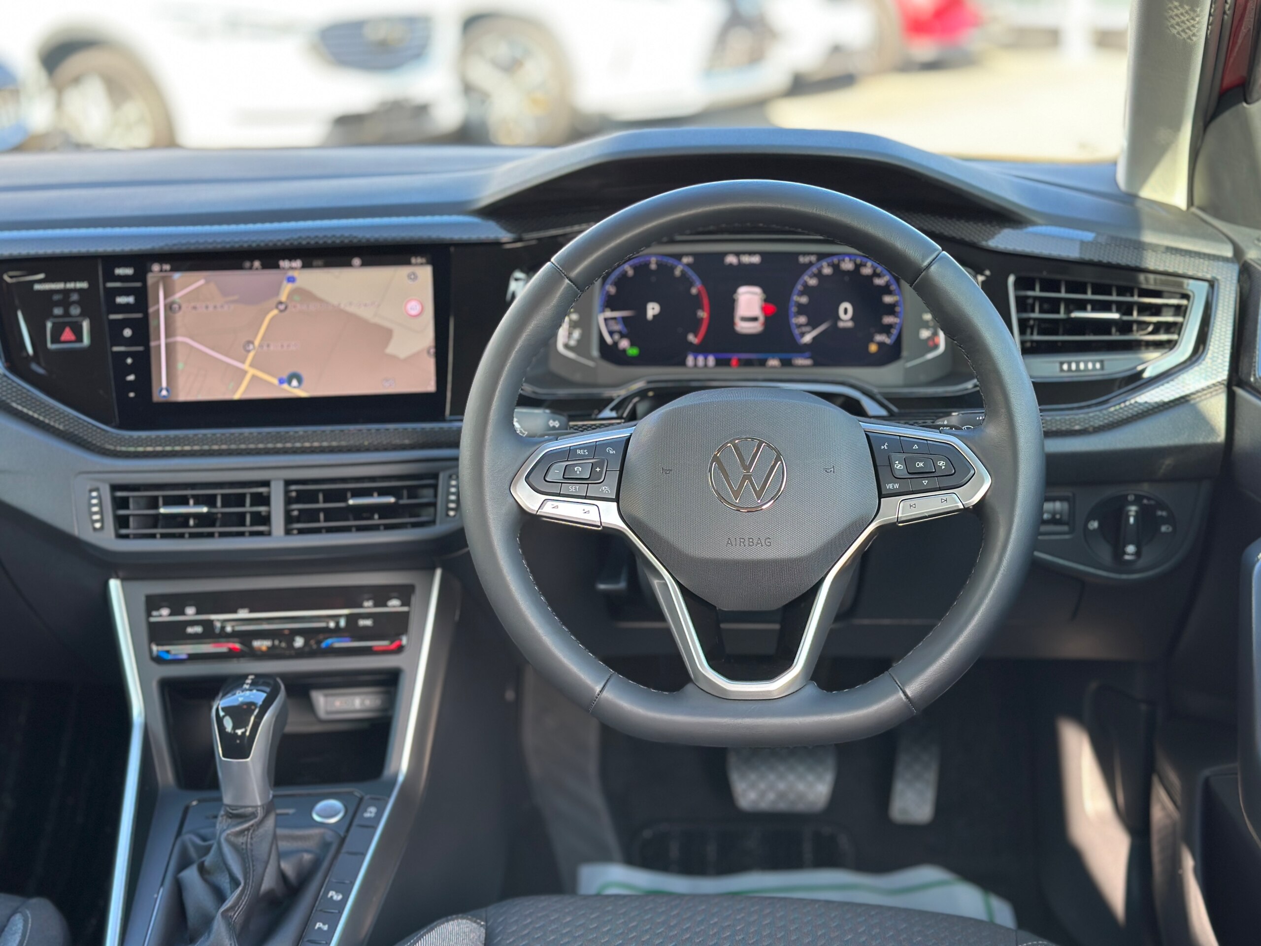 Volkswagen Polo TSI Active with DiscoverPro Package, Technology Package, Navigation, ETC2.0, Front/Rear Dashcam, Wireless Charger, Parking Assist, Adaptive Cruise Control, Genuine Floor Mats, Manufacturer Warranty (Kings Red Metallic) — photo 8