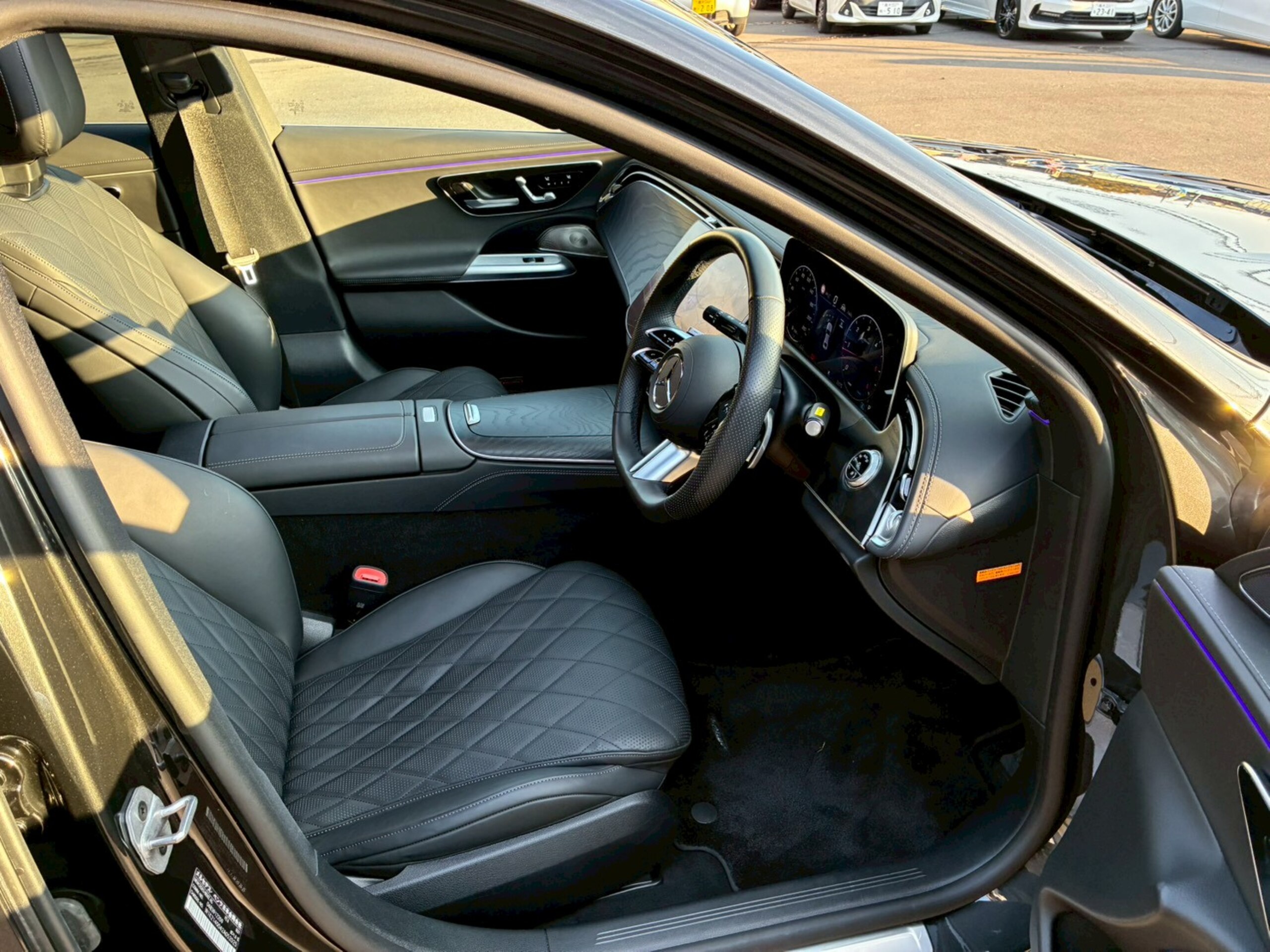 Mercedes-Benz E-Class E220 d Avantgarde AMG Line Package (ISG Equipped Model) Diesel Turbo MP202401 Panorama SR/HDD/TV/Back Camera/Dashcam Black Leather (Graphite Gray) — photo 8