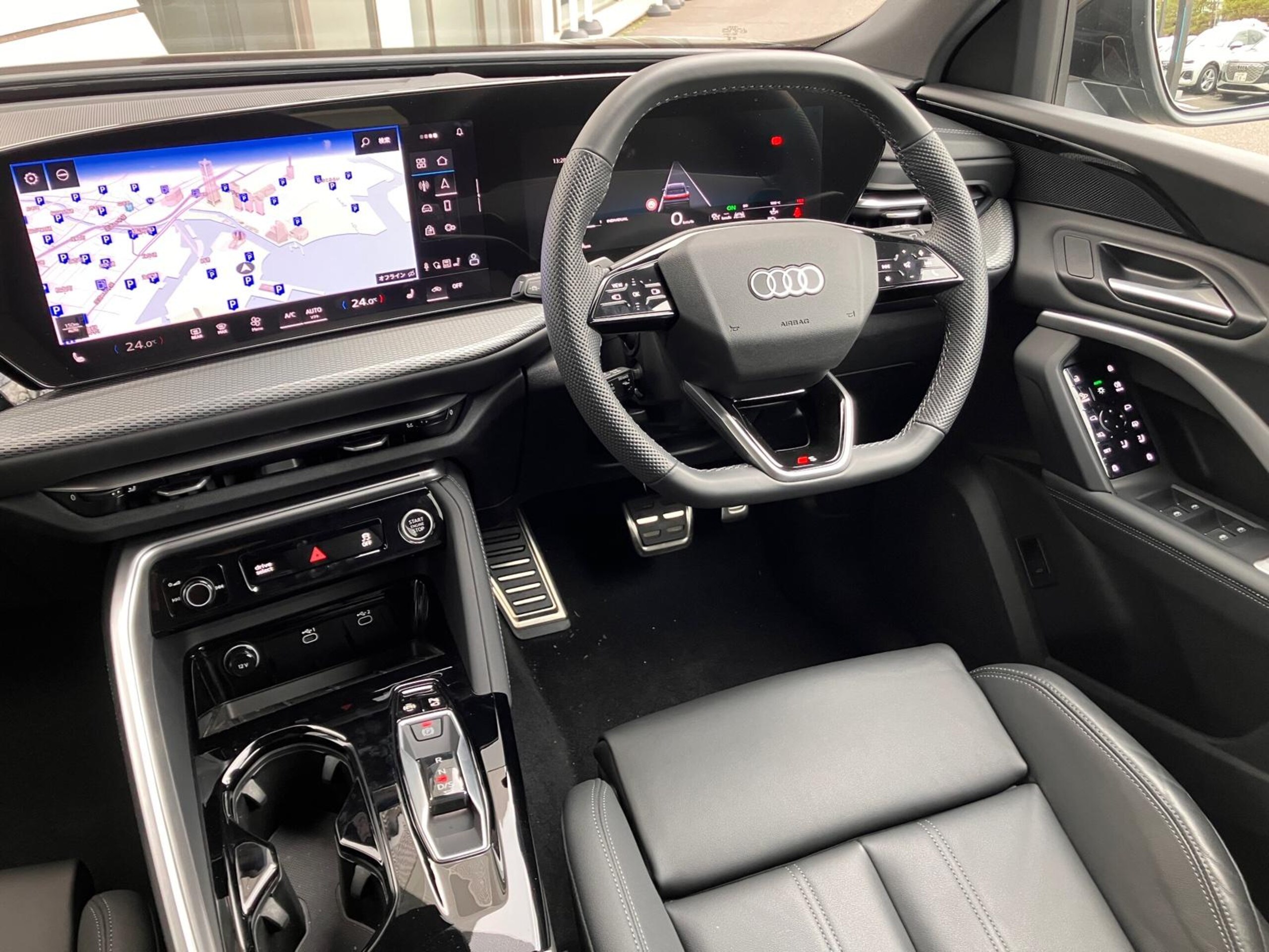 Audi Q5 TDI Quattro 150kW Advanced S Line Package Diesel Turbo 4WD Certified Used Car S Line Interior Plus Package Lighting Package (Mythos Black Metallic) — photo 8