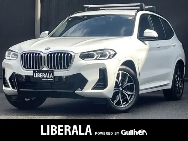 BMW X3 xDrive20d M Sport Diesel Turbo 4WD Mocha Leather 360 Camera HUD ACC Genuine Carrier Driving Assistant Professional Front Seat Heater 12.3-inch Genuine HDD Navi Parking Assistant Plus Front Power Seats Genuine 19-inch AW Adaptive LED Lights (Alpine White) — thumbnail 1