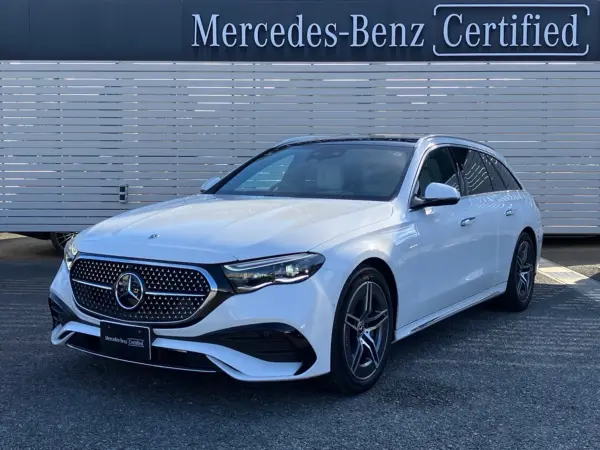 Mercedes-Benz E-Class Wagon E200 Avantgarde AMG Line Package (with ISG) MP202401 Demo Car AMG Line Leather Exclusive Advanced Package Digital Interior Package Panoramic Sliding Roof Seat Ventilation Burmester Surround Radar Safety (Opalith White)