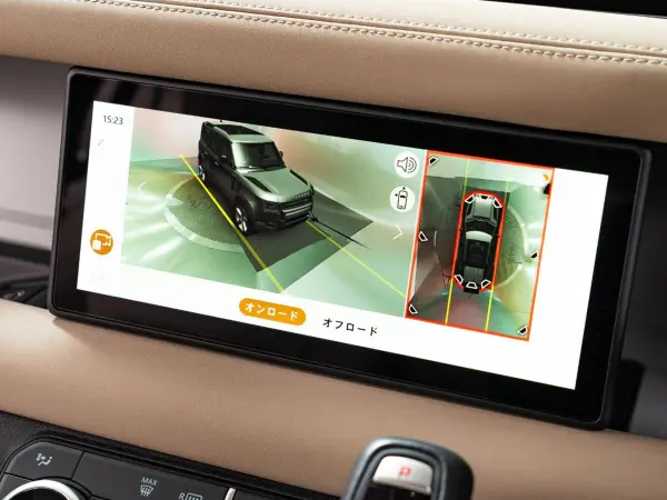 Land Rover Defender 110 S 3.0L D300 Diesel Turbo 4WD Certified Used Car Genuine 19-inch Black Wheels Adaptive Cruise Control Fixed Side Steps 3D Surround Camera TFT Meter Seat Heaters LED Headlights Keyless Entry ETC (Fuji White (Solid)) — photo 7