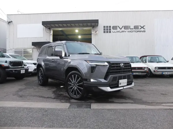 Lexus GX550 Version L 4WD Mark Levinson Modellista Digital Inner Mirror Genuine OP All-Around Dashcam Super Premium Coating Scat 360 Projection Courtesy Illumination Back Door Lamp Floor Mat A (Mercury Gray Mica) — thumbnail 1