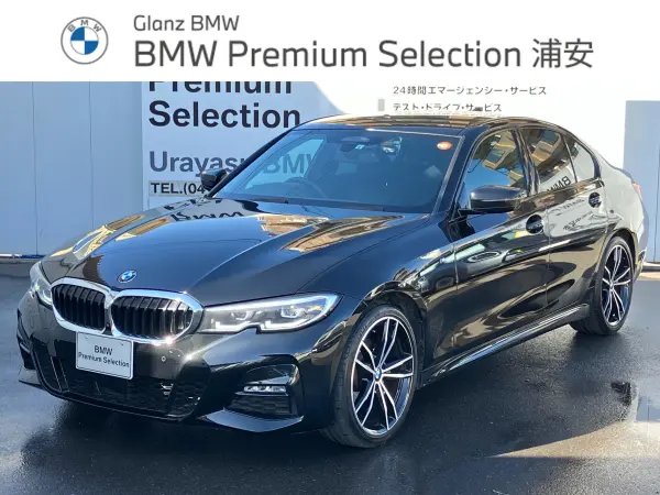 BMW 3 Series 320d xDrive M Sport Edition Joy Plus Diesel Turbo 4WD Certified Used Car / 19-inch Alloy Wheels / Top View Camera / Wireless Charging / Seat Heaters / 2-Year Warranty (Black Sapphire Metallic)