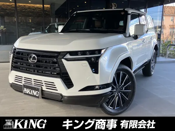 Lexus GX550 Version L 4WD One Owner Mark Levinson Power Side Step Moon Roof 14-inch Display Audio Digital Inner Mirror Panoramic View Monitor Tire Pressure Sensor Head-Up Display (Sonic Quartz) — thumbnail 1