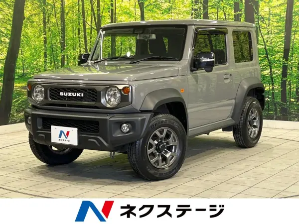 Suzuki Jimny Sierra 1.5 JC 4WD with Genuine 8-inch Navigation, Backup Camera, Safety Support, Non-Smoking, Seat Heater, Dashcam, Smart Key, ETC, Cruise Control, Genuine 15-inch Alloy Wheels, Auto High Beam, Full-Seg TV (Medium Gray)