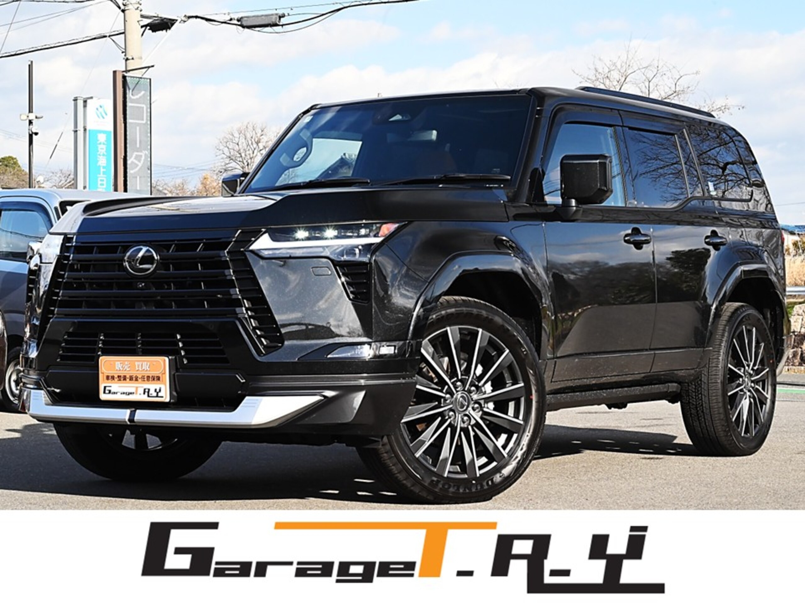 Lexus GX550 Version L 4WD Mark Levinson Panoramic Roof Modelista Auto Step User Purchase One Owner Non-Smoking Cool Box Brown Leather Digital Inner Mirror 14-inch Navigation Full-Seg TV Dashcam ETC2.0 Genuine 22AW Power Back Door (Graphite Black Glass Flake)