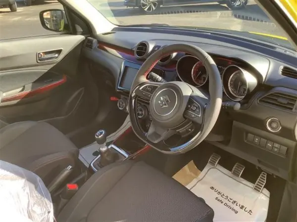 Suzuki Swift Sport 1.4 with 360-degree Camera, Push Start, Keyless, Suzuki Safety Support, Seat Heater, LED Headlights, Alloy Wheels (Yellow) — photo 8