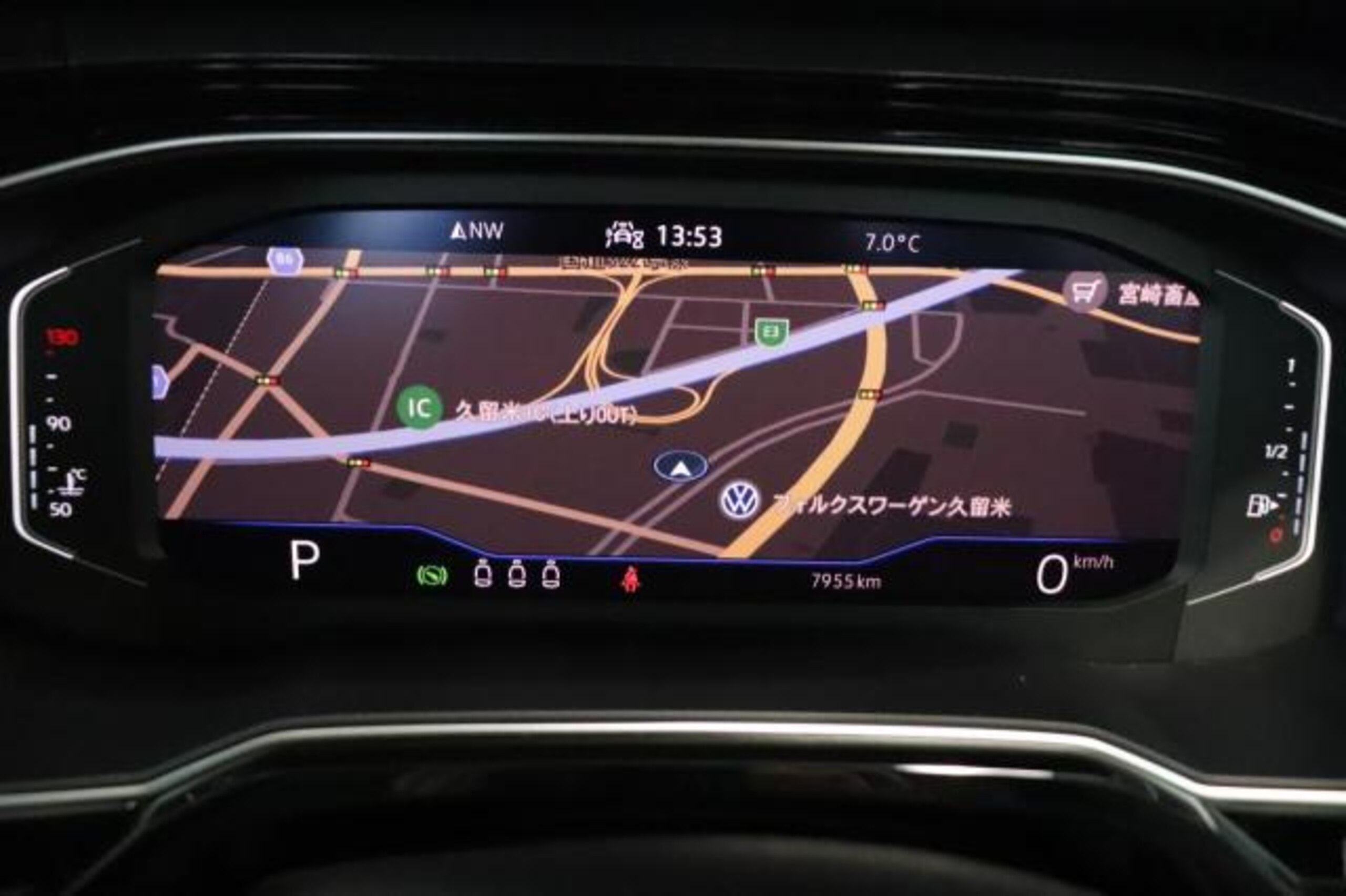 Volkswagen Polo TSI Style Digital Meter Genuine Navigation Front Rear Sensors — photo 8