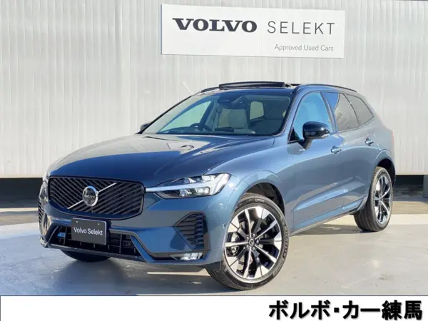Volvo XC60 Ultra B5 AWD Dark Edition 4WD Google Assistant Harman/Kardon Panoramic Glass Roof Genuine Leather Seats 360-Degree View Camera Seat and Steering Heater (Denim Blue Metallic) — thumbnail 1