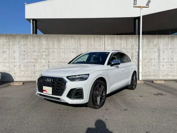 Audi SQ5 One Owner Panoramic Sunroof Adaptive S Sport Air Suspension Fine Nappa Leather Brake Caliper Red (White)