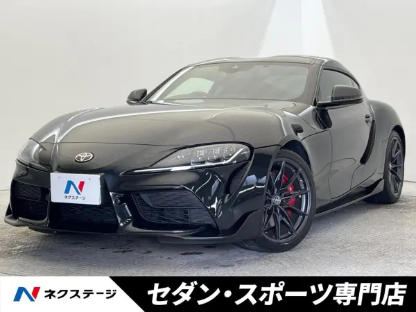 Toyota Supra 3.0 RZ 6-Speed Manual with Factory 8.8-inch Navigation, Backup Camera, Brembo Calipers, HUD, JBL Premium Sound System, Pre-Crash Safety, Seat Heaters, Memory Power Seats, LED Headlights (Black Metallic) — thumbnail 1
