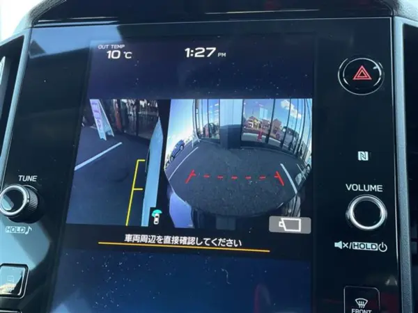 Subaru Levorg 1.8 STI Sport EX 4WD Bordeaux Leather Seats / EyeSight X / Genuine 11.6-inch Memory Navi / Full-Seg TV / Seat Heaters / Digital Inner Mirror / Power Rear Gate / Built-in ETC 2.0 / BSM / Power Seats / CarPlay / Non-Smoking Vehicle (White Pearl) — photo 7