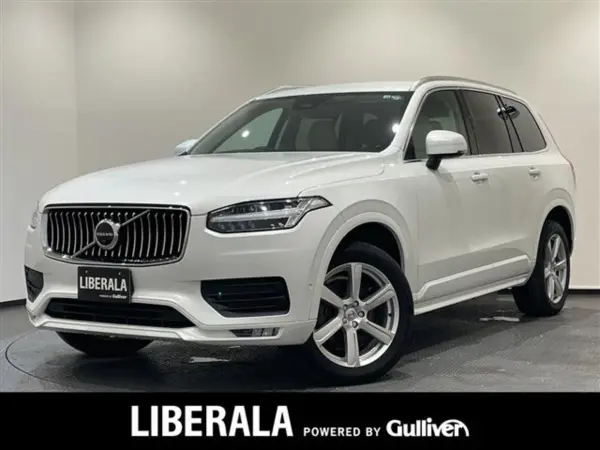 Volvo XC90 Plus B5 AWD 4WD One Owner Around View Monitor Dark Tinted Glass Advanced Safety Features Collision Damage Mitigation Braking System Oncoming Lane Mitigation Lane Keeping Aid (Crystal White Premium Metallic) — thumbnail 1