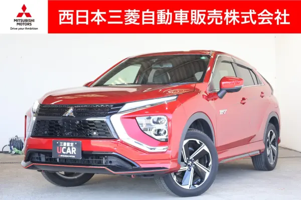Mitsubishi Eclipse Cross PHEV 2.4 P 4WD with Memory Navigation, Full-Seg TV, All-Around Camera (Red) — thumbnail 1