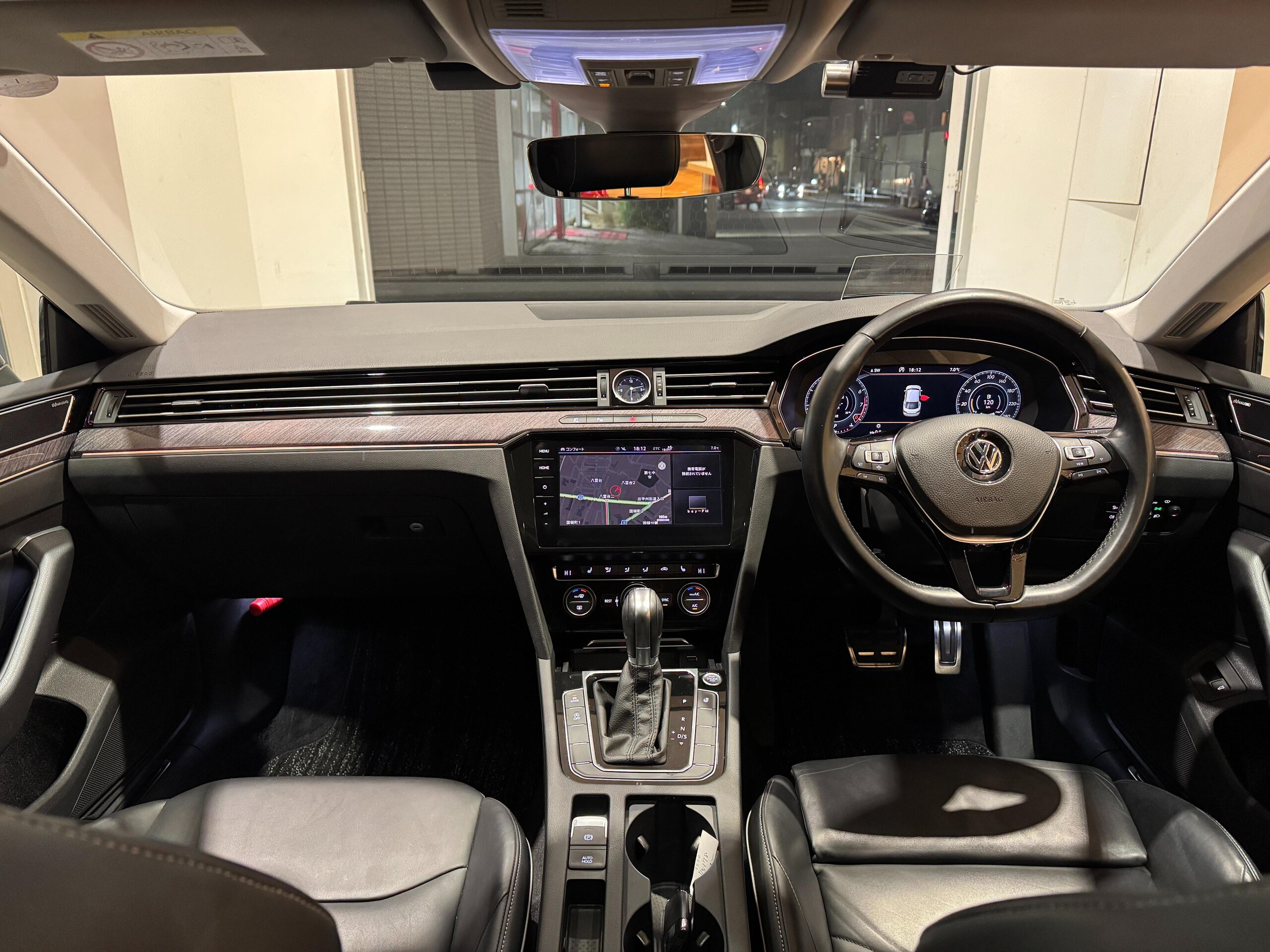 Volkswagen Arteon TSI 4Motion Elegance 4WD Luxury Package ACC Sunroof Genuine Leather Seats Factory Navigation 360 Camera CarPlay ETC Front/Rear Dashcam Dynaudio Sound System Head-Up Display LED Headlights Factory 20-inch Alloy Wheels (Chili Red Metallic) — photo 7