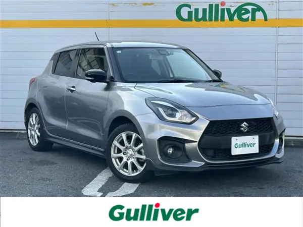 Suzuki Swift Sport 1.4 with 360 Camera, Genuine Navi, BSM, ACC, PCS, LDA, ETC, Silver, Paddle Shift, Studless Tires, Corner Sensors, Seat Heater (Silver) — thumbnail 1
