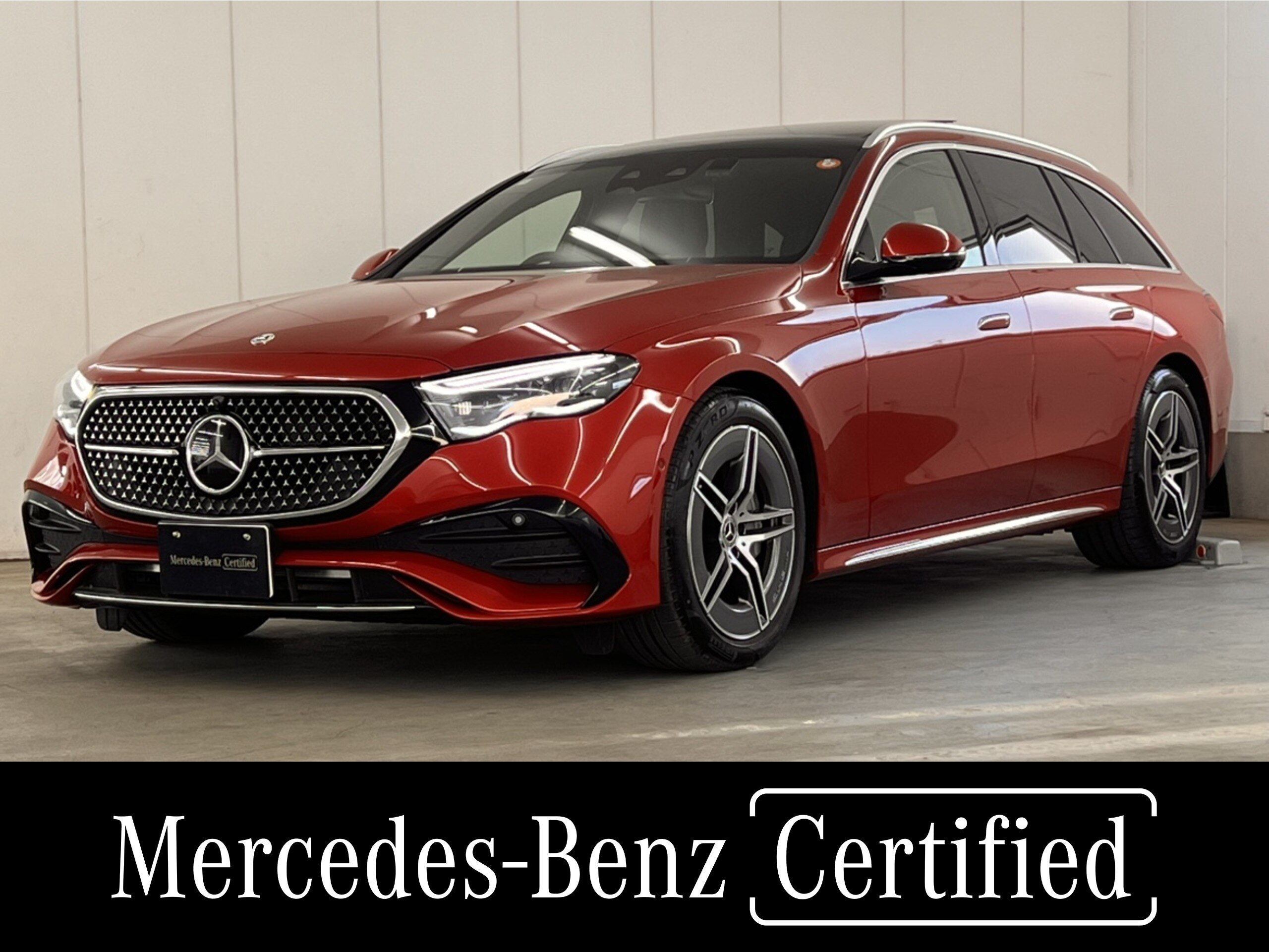 Mercedes-Benz E-Class Wagon E200 Avantgarde AMG Line Package (ISG Model) MP202501 (Red)