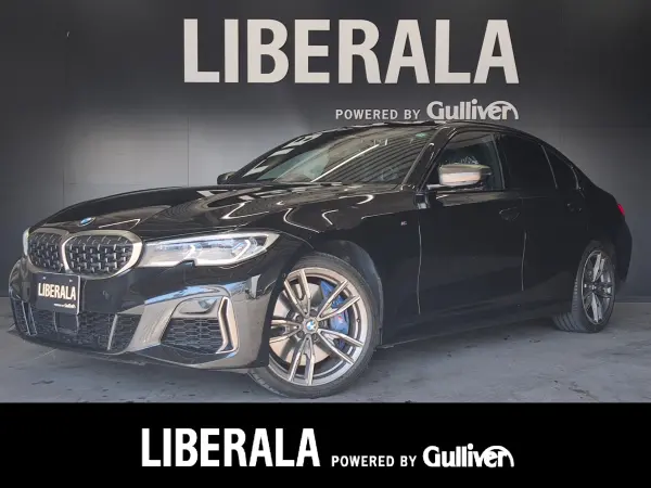 BMW 3 Series M340i xDrive 4WD Parking Assist Plus Harman Kardon Sound Head-Up Display Black Leather Seats Apple CarPlay Genuine Front/Rear Dashcam 19-inch AW Genuine Navigation 360-Degree Camera ETC2.0 Smart Key (Black Sapphire Metallic) — thumbnail 1