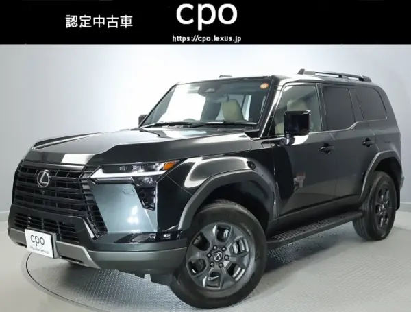 Lexus GX550 OverTrail Plus 4WD Mark Levinson Premium Surround Sound System Digital Inner Mirror Drive Recorder (Front/Rear) (Graphite Black Glass Flake) — thumbnail 1