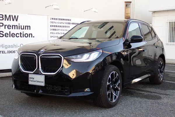 BMW X3 20d xDrive M Sport Diesel Turbo 4WD Comfort Package Steering Heat Front & Rear Seat Heat 19AW Alcantara Vegan Black Seats Rental Up Vehicle (Black Sapphire Metallic)