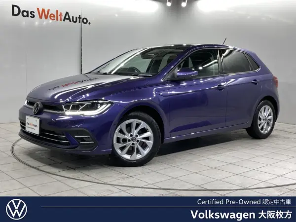 Volkswagen Polo TSI Style ACC IQ Light Genuine Navigation 16-inch (Vibrant Violet Metallic) — thumbnail 1