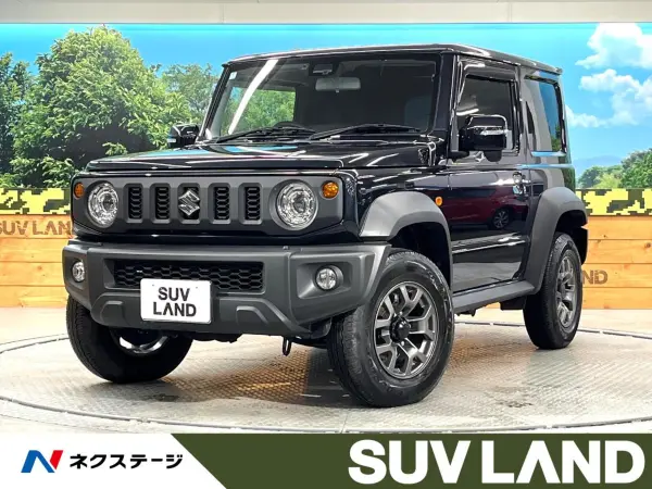 Suzuki Jimny Sierra 1.5 JC 4WD with Genuine Display Audio, Backup Camera, Full-Seg, Safety Support, Cruise Control, LED Headlights, Auto Lights, Genuine 15-inch AW, Auto Air Conditioning, Seat Heater, Smart Key, Non-Smoking (Blueish Black Pearl 3)