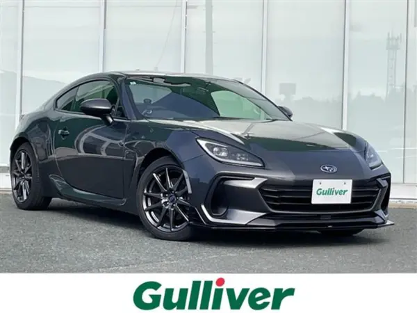 Subaru BRZ 2.4 R with Display Audio, Genuine STI Front Aero, Cruise Control, Subaru Rear Vehicle Detection, Steering Responsive Headlights, ETC, Front/Rear Drive Recorder, Genuine Alloy Wheels (Magnetite Gray Metallic) — thumbnail 1