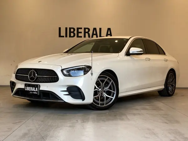 Mercedes-Benz E-Class E200 Sport (BSG Model) ACC Bluetooth USB ACP AA Burmester Sound System Full-Seg TV Around-View Camera ETC2.0 Head-Up Display Blind Spot Monitor Black Leather Seats Front Power Seats All Seats Heated Power Trunk (Diamond White) — photo 7