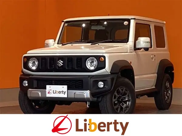 Suzuki Jimny Sierra 1.5 JC 4WD with Suzuki Safety Support, Aftermarket Display, B Camera, Cruise Control, LED Headlights, Fog Lights, Smart Key, Push Start, Idling Stop, Leather-Wrapped Steering Wheel, Front Seat Heaters, Genuine Aluminum Wheels (Pure White Pearl)