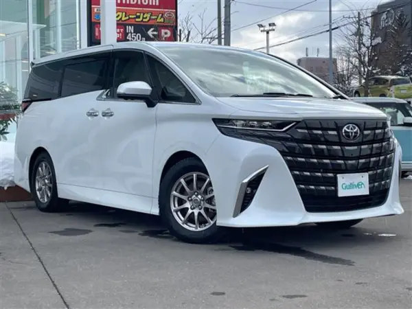 Toyota Alphard 2.5 Z 4WD with Toyota Genuine DA, Full-Seg BT, Genuine 18-inch AW (White Pearl) — thumbnail 1